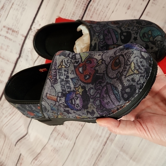 NWT Sanita women's gray pastora original professional collection suede clog - Picture 2 of 10